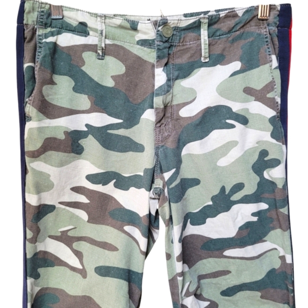 Mother The No Zip Misfit Camo Pants Size 27 - Picture 3 of 16